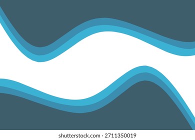 Formas azules Abstractas lisas de la onda en fondo minimalista
Ilustraciones de onda azul fluidas mínimas adecuadas para diseños modernos, fondos, Anuncios, Diseño web e Elementos gráficos decorativos.
