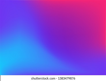 Smooth abstract colorful background , gradient mesh bright futuristic background.