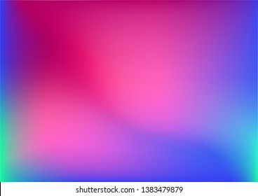 Smooth abstract colorful background , gradient mesh bright futuristic background.