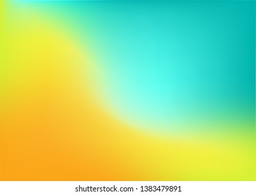 Smooth abstract colorful background , gradient mesh bright futuristic background.