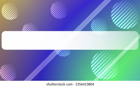 Smooth Abstract Colorful Gradient Background with Line, Circle.s. For Cover Page, Poster, Banner Of Websites. Vector Illustration
