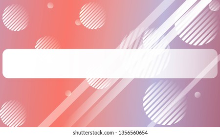 Smooth Abstract Colorful Gradient Background with Line, Circle.s. For Cover Page, Poster, Banner Of Websites. Vector Illustration