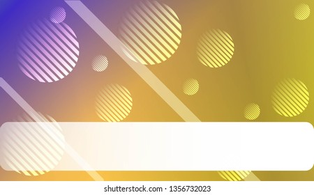 Smooth Abstract Colorful Gradient Background with Line, Circle.s. For Cover Page, Poster, Banner Of Websites. Vector Illustration