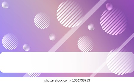 Smooth Abstract Colorful Gradient Background with Line, Circle.s. For Cover Page, Poster, Banner Of Websites. Vector Illustration