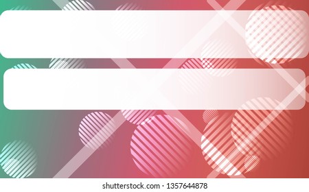 Smooth Abstract Colorful Gradient Background with Line, Circle.s. For Cover Page, Poster, Banner Of Websites. Vector Illustration