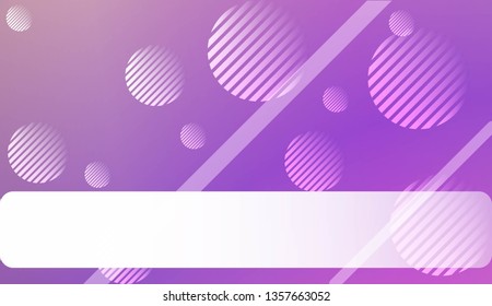 Smooth Abstract Colorful Gradient Background with Line, Circle.s. For Cover Page, Poster, Banner Of Websites. Vector Illustration