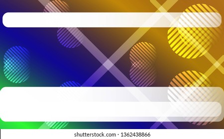 Smooth Abstract Colorful Gradient Background with Line, Circle.s. For Cover Page, Poster, Banner Of Websites. Vector Illustration