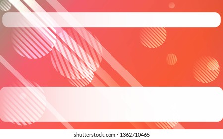 Smooth Abstract Colorful Gradient Background with Line, Circle.s. For Cover Page, Poster, Banner Of Websites. Vector Illustration