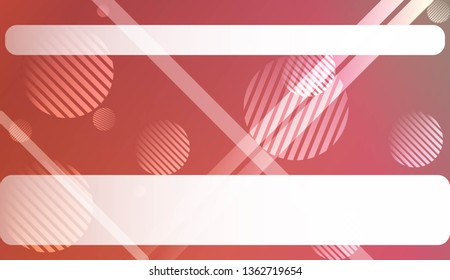 Smooth Abstract Colorful Gradient Background with Line, Circle.s. For Cover Page, Poster, Banner Of Websites. Vector Illustration