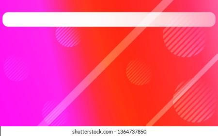 Smooth Abstract Colorful Gradient Background with Line, Circle.s. For Brochure, Banner, Wallpaper, Mobile Screen. Vector Illustration