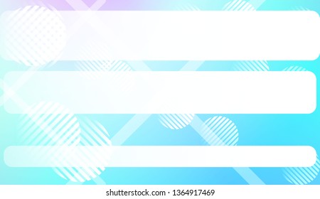 Smooth Abstract Colorful Gradient Background with Line, Circle.s. For Brochure, Banner, Wallpaper, Mobile Screen. Vector Illustration