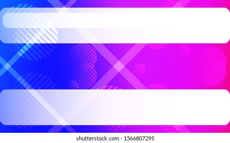 Smooth Abstract Colorful Gradient Background with Line, Circle.s. For Brochure, Banner, Wallpaper, Mobile Screen. Vector Illustration