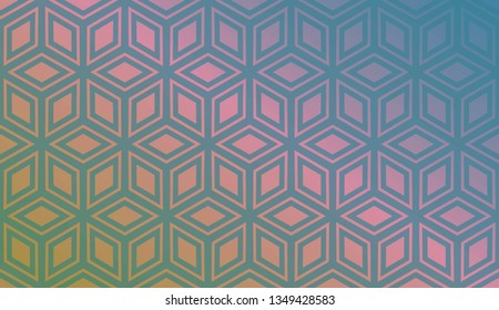 Smooth Abstract Colorful Gradient Backgrounds. For Futuristic Ad, Booklets. Vector Illustration.