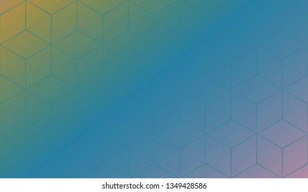 Smooth Abstract Colorful Gradient Backgrounds. For Futuristic Ad, Booklets. Vector Illustration.
