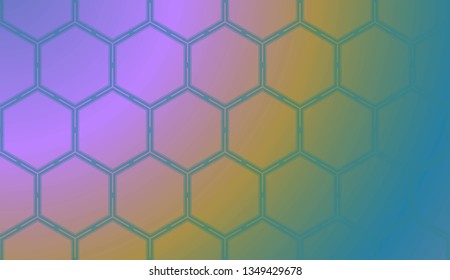Smooth Abstract Colorful Gradient Backgrounds. For Futuristic Ad, Booklets. Vector Illustration.