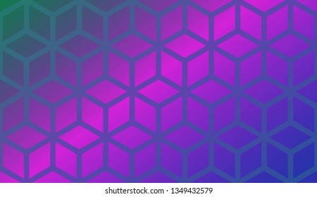 Smooth Abstract Colorful Gradient Backgrounds. For Futuristic Ad, Booklets. Vector Illustration.