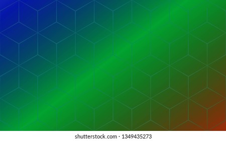 Smooth Abstract Colorful Gradient Backgrounds. For Futuristic Ad, Booklets. Vector Illustration.