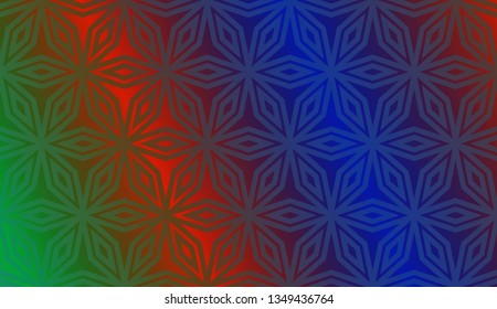Smooth Abstract Colorful Gradient Backgrounds. For Futuristic Ad, Booklets. Vector Illustration.