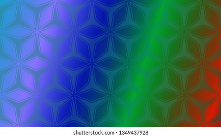 Smooth Abstract Colorful Gradient Backgrounds. For Futuristic Ad, Booklets. Vector Illustration.