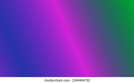 Smooth Abstract Colorful Gradient Backgrounds. For Futuristic Ad, Booklets. Vector Illustration.