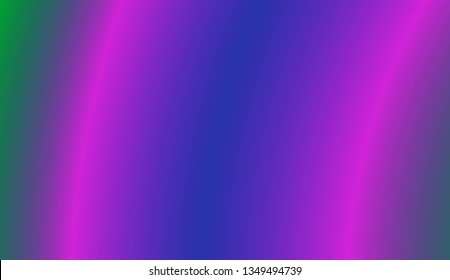 Smooth Abstract Colorful Gradient Backgrounds. For Futuristic Ad, Booklets. Vector Illustration.