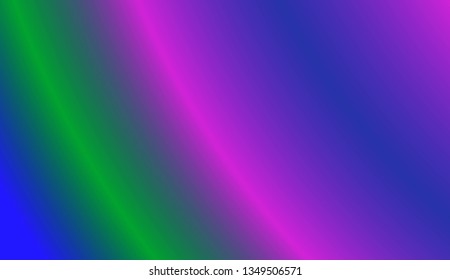 Smooth Abstract Colorful Gradient Backgrounds. For Futuristic Ad, Booklets. Vector Illustration.