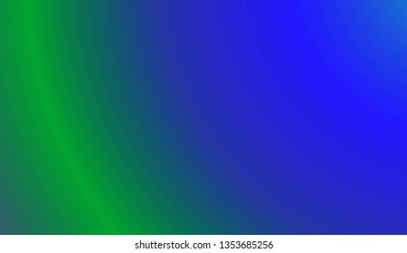 Smooth Abstract Colorful Gradient Backgrounds. For Futuristic Ad, Booklets. Vector Illustration.