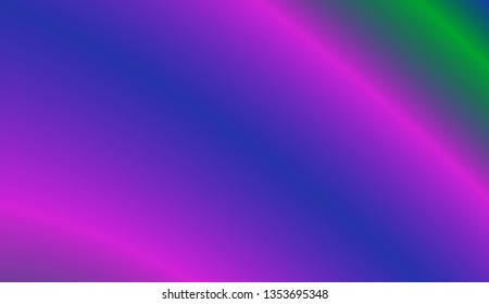 Smooth Abstract Colorful Gradient Backgrounds. For Futuristic Ad, Booklets. Vector Illustration.