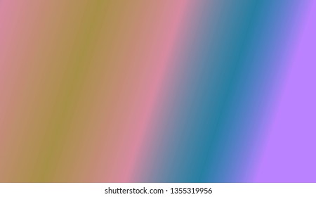 Smooth Abstract Colorful Gradient Backgrounds. For Futuristic Ad, Booklets. Vector Illustration.