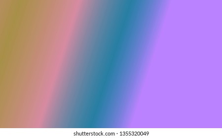 Smooth Abstract Colorful Gradient Backgrounds. For Futuristic Ad, Booklets. Vector Illustration.
