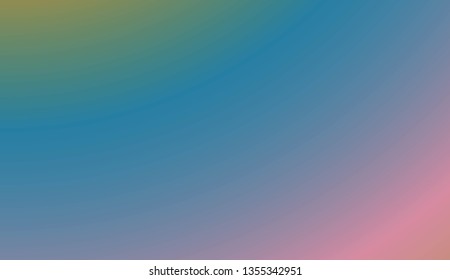 Smooth Abstract Colorful Gradient Backgrounds. For Futuristic Ad, Booklets. Vector Illustration.