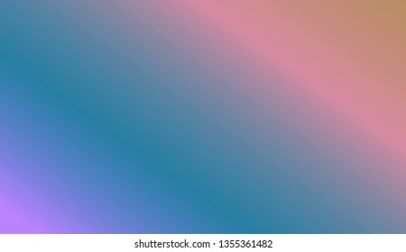 Smooth Abstract Colorful Gradient Backgrounds. For Futuristic Ad, Booklets. Vector Illustration.