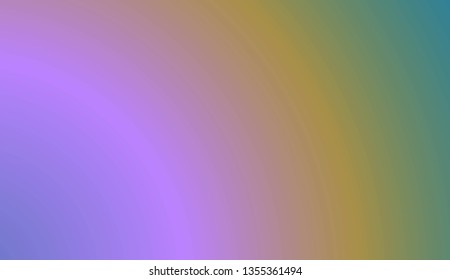 Smooth Abstract Colorful Gradient Backgrounds. For Futuristic Ad, Booklets. Vector Illustration.