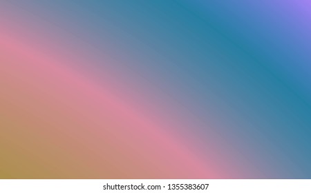 Smooth Abstract Colorful Gradient Backgrounds. For Futuristic Ad, Booklets. Vector Illustration.