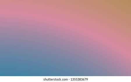 Smooth Abstract Colorful Gradient Backgrounds. For Futuristic Ad, Booklets. Vector Illustration.