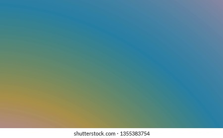 Smooth Abstract Colorful Gradient Backgrounds. For Futuristic Ad, Booklets. Vector Illustration.