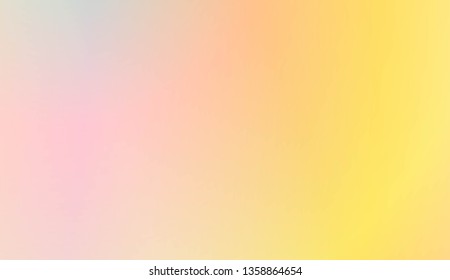 Smooth Abstract Colorful Gradient Backgrounds. For Your Graphic Design, Banner. Vector Illustration