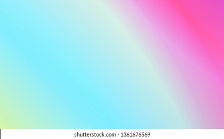 Smooth Abstract Colorful Gradient Backgrounds. For Cover Page, Poster, Banner Of Websites. Vector Illustration