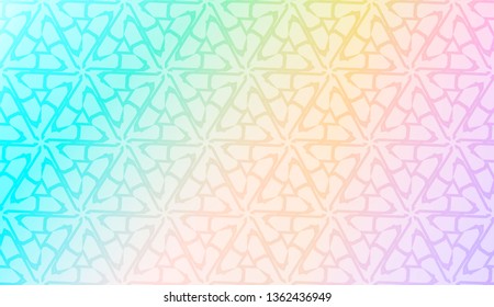 Smooth Abstract Colorful Gradient Backgrounds with Geometric pattern. For Your Graphic Wallpaper, Cover Book, Banner. Vector Illustration
