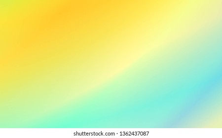 Smooth Abstract Colorful Gradient Backgrounds. For Your Graphic Design, Banner. Vector Illustration