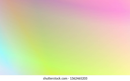 Smooth Abstract Colorful Gradient Backgrounds. For Cover Page, Poster, Banner Of Websites. Vector Illustration