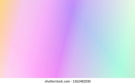Smooth Abstract Colorful Gradient Backgrounds. For Cover Page, Poster, Banner Of Websites. Vector Illustration