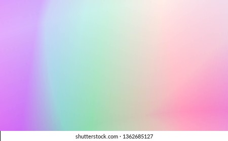 Smooth Abstract Colorful Gradient Backgrounds. For Your Graphic Wallpaper, Cover Book, Banner. Vector Illustration
