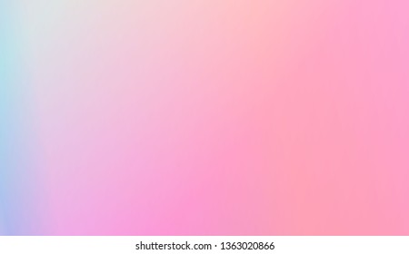 Smooth Abstract Colorful Gradient Backgrounds. For Cover Page, Poster, Banner Of Websites. Vector Illustration