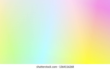 Smooth Abstract Colorful Gradient Backgrounds. For Your Graphic Design, Banner. Vector Illustration