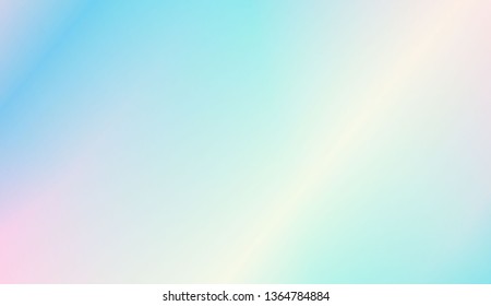 Smooth Abstract Colorful Gradient Backgrounds. For Your Graphic Design, Banner. Vector Illustration