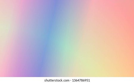 Smooth Abstract Colorful Gradient Backgrounds. For Your Graphic Wallpaper, Cover Book, Banner. Vector Illustration