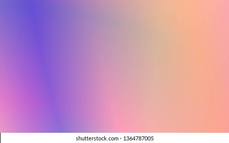 Smooth Abstract Colorful Gradient Backgrounds. For Your Graphic Design, Banner. Vector Illustration