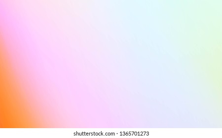 Smooth Abstract Colorful Gradient Backgrounds. For Your Graphic Wallpaper, Cover Book, Banner. Vector Illustration