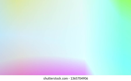 Smooth Abstract Colorful Gradient Backgrounds. For Cover Page, Poster, Banner Of Websites. Vector Illustration